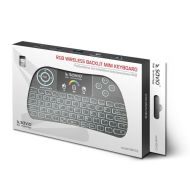 Klávesnica Savio KW-03 QWERTY Anglicky Čierna Qwerty US