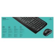 Klávesnica a myš Logitech Wireless Combo MK330 Čierna Qwerty US