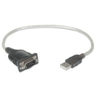 Adaptér USB na Sériový Port Manhattan 205146 0,45 cm