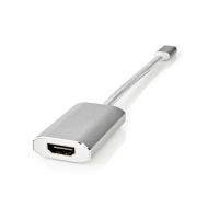 Nedis CCTB64680AL02 USB adaptér USB 3.2 Gen 1 USB Type-C™ samec HDMI™ konektor 0,20 M okrúhly pozlát