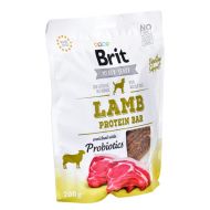 Maškrty pre psov Brit Lamb Protein bar Baránok 200 g