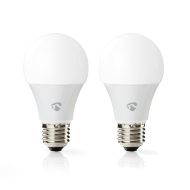 Nedis WIFILC21WTE27 Wi-Fi Smart LED žiarovky plnofarebné a teplé biele E27 2-balenie