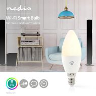 Nedis WIFILC11WTE14 Wi-Fi Smart LED žiarovka plnofarebná a teplá biela E14