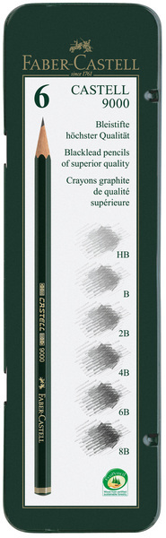 Faber Castell FC-119063 Puzdro na ceruzku 9000 A 6 kusov