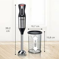 Univerzálny Ručný Mixér s Príslušenstvom BOSCH MS6CM61V2 Čierna Striebristý 1000 W