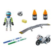 Sada hračiek Playmobil Color Motocykel 18 Kusy