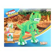 Toi-Toys Craft Puzzle Dinosaurus 25,8 cm Zelená 104-dielna