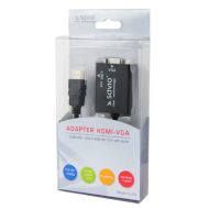 Adaptér HDMI na VGA Savio CL-23 Čierna