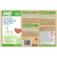 HG ECO WC gél 500 ml