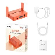 Router Cudy AC1200 Oranžová RJ45 Ethernet LAN Wi-Fi