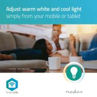 Nedis WIFILW12WTE27 Smartlife LED žiarovka Wi-fi E27 800 Lm 9 W Teplá biela 2700 K Energetická tried