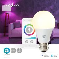 Viacfarebná žiarovka Nedis WIFILRC10E27 Smartlife Wi-Fi E27 806 Lm 9 W RGB / teplá až studená biela 