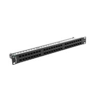 Patch Panel 12 Portov UTP Kategória 6 Lanberg PPU5-1048-B