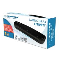 Laminovačka Esperanza Laminator A4 Eternity Čierna