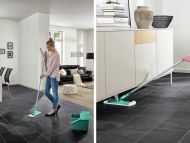 Leifheit 55379 Combi Clean Floor Stier M 33 cm Kompletný systém Micro Duo + Static Plus