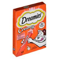 Snack for Cats Dreamies Creamy 4 x 10 g Kurča