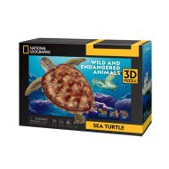 Cubic Fun National Geographic 3D puzzle Morská korytnačka 31 kusov