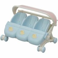 Playset Sylvanian Families The Triple Stroller