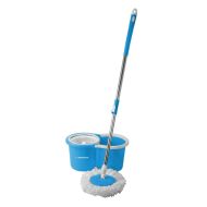 Mop with Bucket Esperanza EHS005 Modrá Biela Mikrovlákno