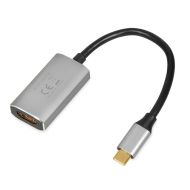 Adaptér USB-C na HDMI Ibox IACF4K Striebristý