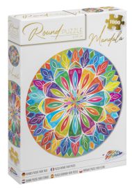 Guľaté puzzle Grafix Mandala 1000 dielikov