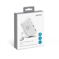 USB rozbočovač Dicota D31731 100 W Biela