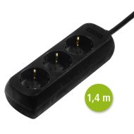 Hama Power Strip 3x čierny po 10 kusoch