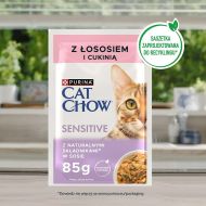 Krmivo pre mačky Purina Cat Chow Ryby 4 x 85 g