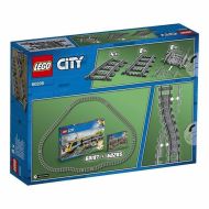 Stavebná hra City Tracks and Curves Lego 60205 Sivá