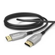 Hama Optical Active HDMI™ káblová zástrčka - zástrčka 4K pozlátená 10 M