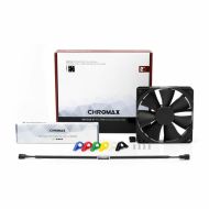 Ventilátor počítačovej skrine Noctua NF-F12 PWM chromax.black.swap Ø 12 cm