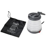 Kanvica Adler AD 1279 Biela Čierna Plastické 750 W 0,6 L