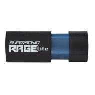 USB flash disk Patriot Memory Supersonic Rage Lite Čierna Čierna/Modrá 64 GB