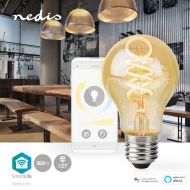 Nedis WIFILRT10A60 Smartlife LED žiarovka Wi-Fi E27 360 Lm 4,9 W teplá až studená biela 1800 – 6500