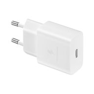 Nabíjačka do zástrčky v stene + kábel USB C Samsung EP-T1510XWE Biela 15 W