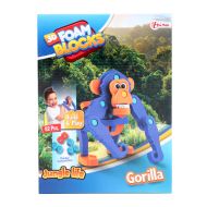 Toi-toys Craft Puzzle Monkey Junior 25,8 cm Modré 59-dielne