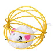 Hračky Trixie Mouse in a Wire Ball Viacfarebná Polyester