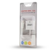 Adaptér HDMI na VGA Savio CL-27 Biela