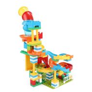 Toi-Toys Blocks Stavebné kocky Mramorová dráha 133-dielna