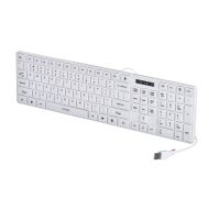 Klávesnica Activejet Klawiatura USB K-3066SW Biela QWERTY