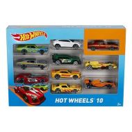 Hracia sada dopravných prostriedkov Hot Wheels Kov (10 Pcs)