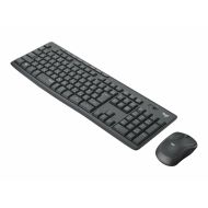 Klávesnica a myš Logitech 920-009794 Čierna Sivá Oceľ Nemčina QWERTZ