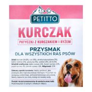 Krmivo Petitto Kurča Ryža 500 g