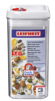 Leifheit 31210 Úložná nádoba Fresh & Easy Angular 1,2L