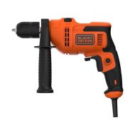 Sada vŕtačka a príslušenstvo Black & Decker BEH200-QS 500 W 230 V 230-240 V