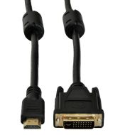 Kábel HDMI na DVI Akyga AK-AV-11 Čierna 1,8 m