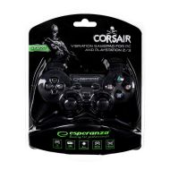 Bezdrôtový Herný Ovládač Esperanza Corsair GX500 Čierna PC PlayStation 3 PlayStation 2