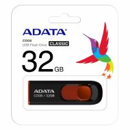 USB flash disk Adata AC008-32G-RKD Čierna/Červená 32 GB