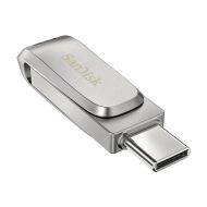 USB flash disk SanDisk Ultra Dual Drive Luxe Oceľ 256 GB (1 kusov)