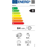 Umývačka riadu Siemens AG SN23EI03KE Oceľ 60 cm